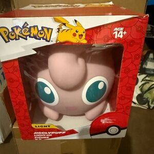 Pokemon Jigglypuff Light-Up Figure - Pink and Blue